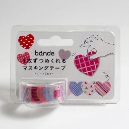 [BANDE BDA268] BANDE Washi Tape Heart Deux