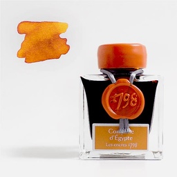 [JACQUES HERBIN 15556JT] JACQUES HERBIN 1798 Anniversary Ink 50ml Carnelian of Egypt