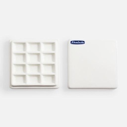 [SCHMINCKE 51200097] SCHMINCKE Porcelain Palette With Cover 12-Well