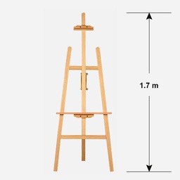 [OVJ H3017] OVJ Pine H-Frame Studio Easel 1.75m (Installation Not Included)