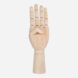 [OVJ 6936694516128] OVJ Wooden Left Hand 25cm