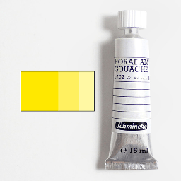 [SCHMINCKE 12224006] SCHMINCKE Horadam Gouache 15ml Cadmium Yellow Light