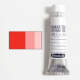 [SCHMINCKE 12340006] SCHMINCKE Horadam Gouache 15ml Vermilion Hue