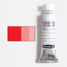 [SCHMINCKE 12344006] SCHMINCKE Horadam Gouache 15ml Cadmium Red Light