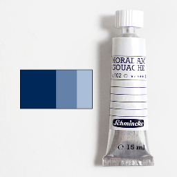 [SCHMINCKE 12472006] SCHMINCKE Horadam Gouache 15ml Dark Blue Indigo