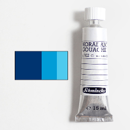 [SCHMINCKE 12474006] SCHMINCKE Horadam Gouache 15ml Helio Blue