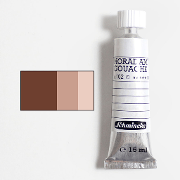 [SCHMINCKE 12648006] SCHMINCKE Horadam Gouache 15ml Burnt Sienna
