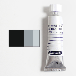 [SCHMINCKE 12787006] SCHMINCKE Horadam Gouache 15ml Ivory Black