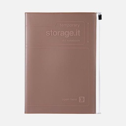 [MARK'S STI-NB60-BR] MARK'S Storage.It Notebook A5  Brown