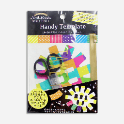 [WORLD CRAFT W01-NMT-0040] WORLD CRAFT Nail Maste Washi Tape Handy Template Set