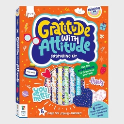 [HINKLER 9781865152684] HINKLER Mindful Me Gratitude With Attitude Coloring Kit