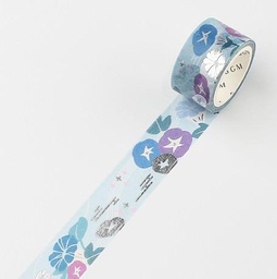 [BGM BM-LGCD007] BGM Washi Tape 20mm Morning Glory