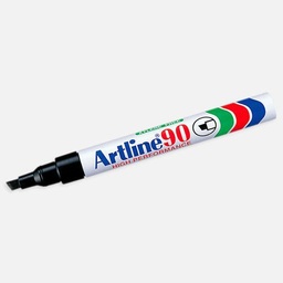 [ARTLINE EK-90 BK] ARTLINE 90 Permanent Marker Chisel Tip Black
