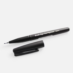[PENTEL SESP15-N] PENTEL Pigment Brush Sign Pen Grey
