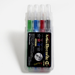 [ARTLINE EDF-F/4PSH3] ARTLINE Decorite Brush Marker Metallic Set B x 4
