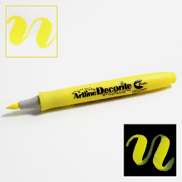 [ARTLINE EDF-F-YW] ARTLINE Decorite Brush Marker Yellow