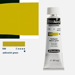 [SCHMINCKE 13569011] SCHMINCKE Primacryl Professional Heavy Body Acrylic 60ml Yellowish Green