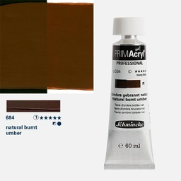[SCHMINCKE 13684011] SCHMINCKE Primacryl Professional Heavy Body Acrylic 60ml Natural Burnt Umber