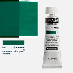 [SCHMINCKE 13562011] SCHMINCKE Primacryl Professional Heavy Body Acrylic 60ml Chromium Oxide Green Brilliant (Viridian)