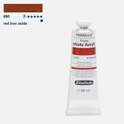 [SCHMINCKE 13680011] SCHMINCKE Primacryl Professional Heavy Body Acrylic 60ml Red Iron Oxide