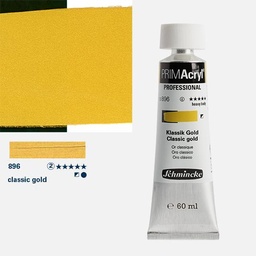 [SCHMINCKE 13896011] SCHMINCKE Primacryl Professional Heavy Body Acrylic 60ml Classic Gold