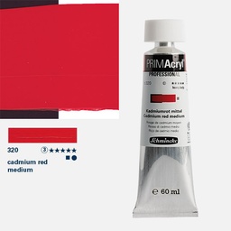 [SCHMINCKE 13320011] SCHMINCKE Primacryl Professional Heavy Body Acrylic 60ml Cadmium Red Medium