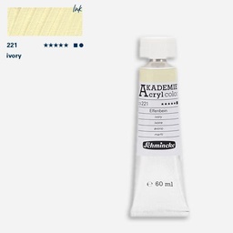 [SCHMINCKE 23221011] SCHMINCKE Akademie Acrylic 60ml 221 Ivory