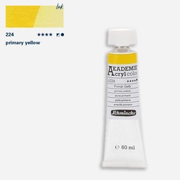 [SCHMINCKE 23224011] SCHMINCKE Akademie Acrylic 60ml 224 Primary Yellow