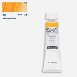[SCHMINCKE 23226011] SCHMINCKE Akademie Acrylic 60ml 226 Indian Yellow