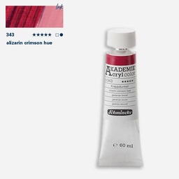 [SCHMINCKE 23343011] SCHMINCKE Akademie Acrylic 60ml 343 Alizarin Crimson Hue