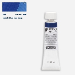 [SCHMINCKE 23443011] SCHMINCKE Akademie Acrylic 60ml 443 Cobalt Blue Hue Deep