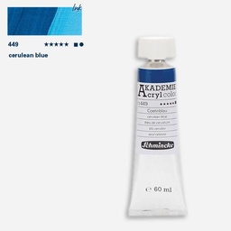 [SCHMINCKE 23449011] SCHMINCKE Akademie Acrylic 60ml 449 Cerulean Blue