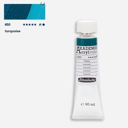 [SCHMINCKE 23450011] SCHMINCKE Akademie Acrylic 60ml 450 Turquoise