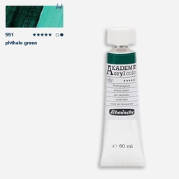 [SCHMINCKE 23551011] SCHMINCKE Akademie Acrylic 60ml 551 Phthalo Green