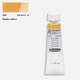 [SCHMINCKE 23659011] SCHMINCKE Akademie Acrylic 60ml 659 Naples Yellow