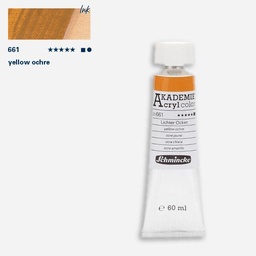 [SCHMINCKE 23661011] SCHMINCKE Akademie Acrylic 60ml 661 Yellow Ochre