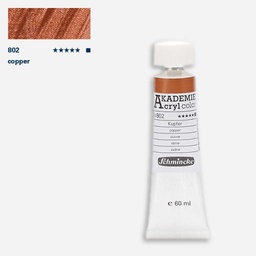 [SCHMINCKE 23802011] SCHMINCKE Akademie Acrylic 60ml 802 Copper