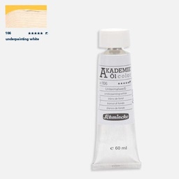 [SCHMINCKE 41106011] SCHMINCKE Akademie Oil Color 60ml Underpainting White