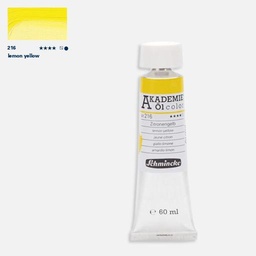 [SCHMINCKE 41216011] SCHMINCKE Akademie Oil Color 60ml Lemon Yellow