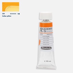 [SCHMINCKE 41224011] SCHMINCKE Akademie Oil Color 60ml Indian Yellow