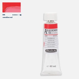 [SCHMINCKE 41304011] SCHMINCKE Akademie Oil Color 60ml Vermilion Red
