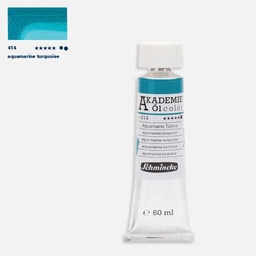 [SCHMINCKE 41414011] SCHMINCKE Akademie Oil Color 60ml Aquamarine Turquoise
