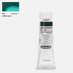 [SCHMINCKE 41508011] SCHMINCKE Akademie Oil Color 60ml Phthalo Green