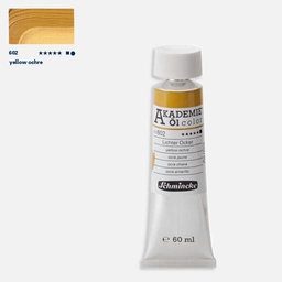 [SCHMINCKE 41602011] SCHMINCKE Akademie Oil Color 60ml Yellow Ochre