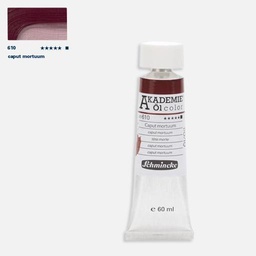 [SCHMINCKE 41610011] SCHMINCKE Akademie Oil Color 60ml Caput Mortuum