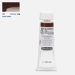 [SCHMINCKE 41612011] SCHMINCKE Akademie Oil Color 60ml Burnt Umber