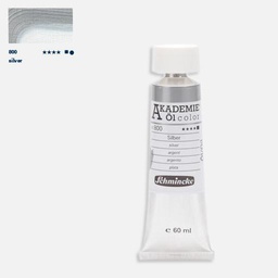 [SCHMINCKE 41800011] SCHMINCKE Akademie Oil Color 60ml Silver