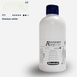 [SCHMINCKE 23111028] SCHMINCKE Akademie Acrylic 500ml Titanium White