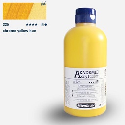 [SCHMINCKE 23225028] SCHMINCKE Akademie Acrylic 500ml Chrome Yellow Hue