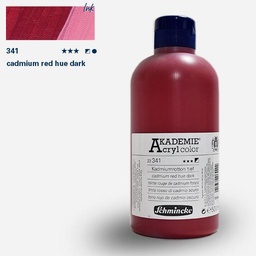 [SCHMINCKE 23341028] SCHMINCKE Akademie Acrylic 500ml Cadmium Red Hue Dark